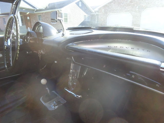 1959 Black Chevrolet Corvette Convertible