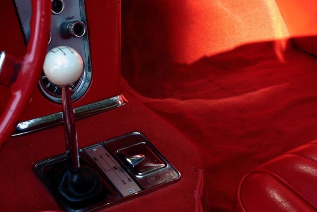 1959 Red Chevrolet Corvette Convertible