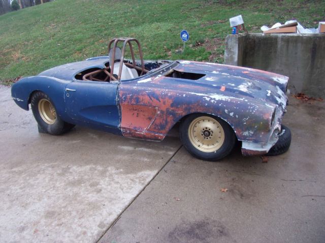 19590000 Blue Chevrolet Corvette