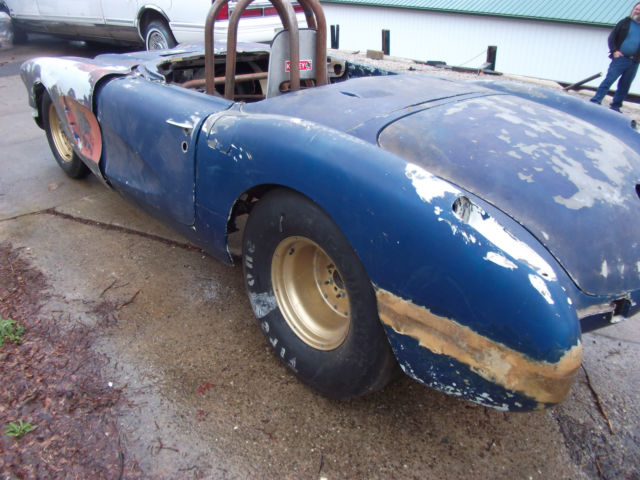 19590000 Blue Chevrolet Corvette