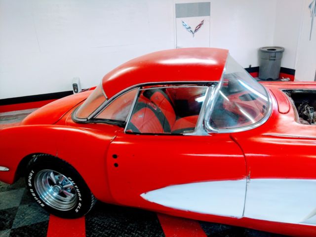 1959 Red Chevrolet Corvette