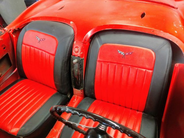 1959 Red Chevrolet Corvette