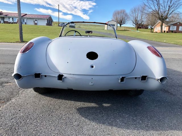 1959 Gray Chevrolet Corvette Convertible