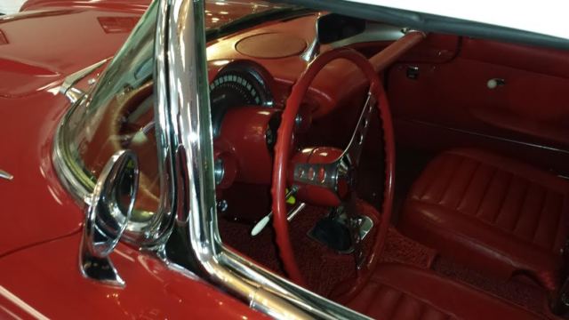1959 Red Chevrolet Corvette Convertible