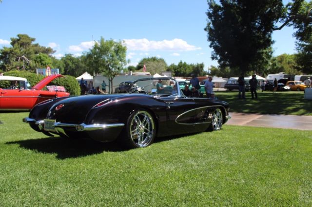 1959 Yellow Chevrolet Corvette Convertible