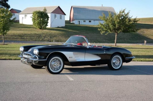 1959 Tuxedo Black Chevrolet Corvette
