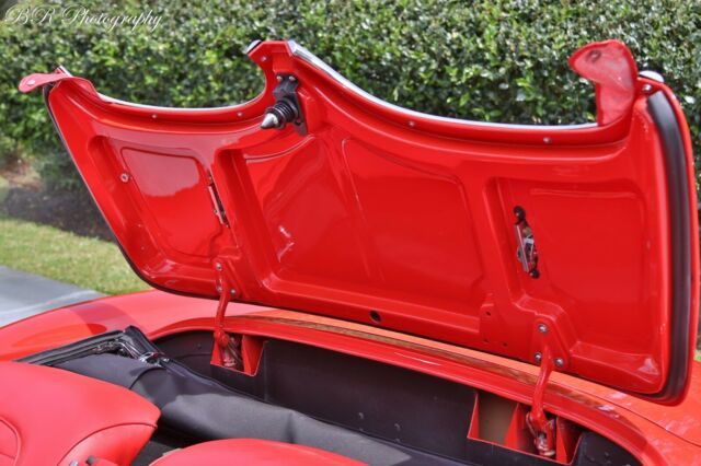 1959 Red Chevrolet Corvette Convertible