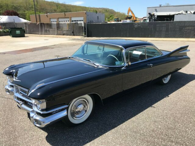 1959 Black Cadillac DeVille Coupe