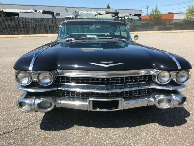 1959 Black Cadillac DeVille Coupe