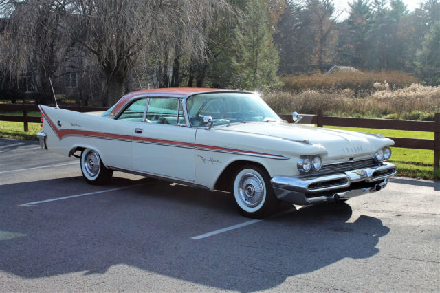 1959 White/Pink DeSoto Fireflite