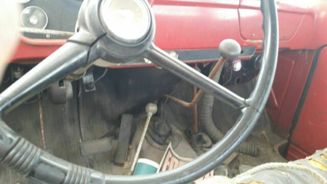 1959 Red Dodge Power Wagon Standard Cab Pickup