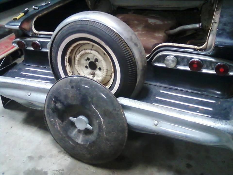 1959 Black Edsel Corsair Convertible