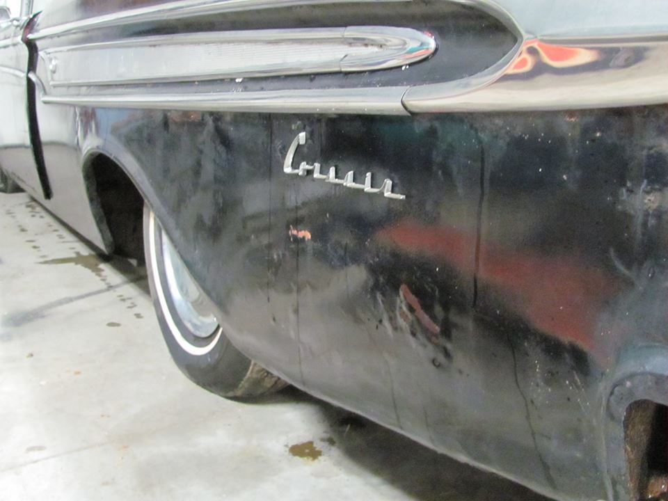 1959 Black Edsel Corsair Convertible