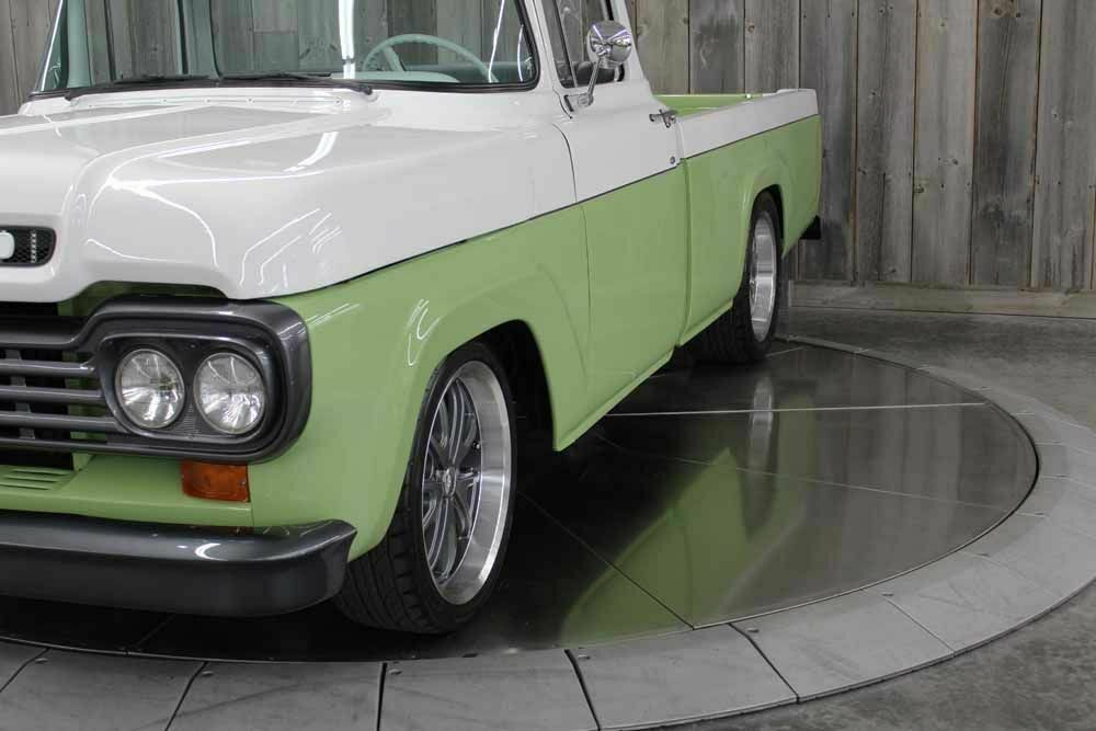1959 White Ford F-100 RESTOMOD
