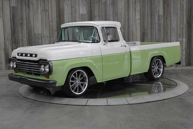 1959 White Ford F-100 RESTOMOD