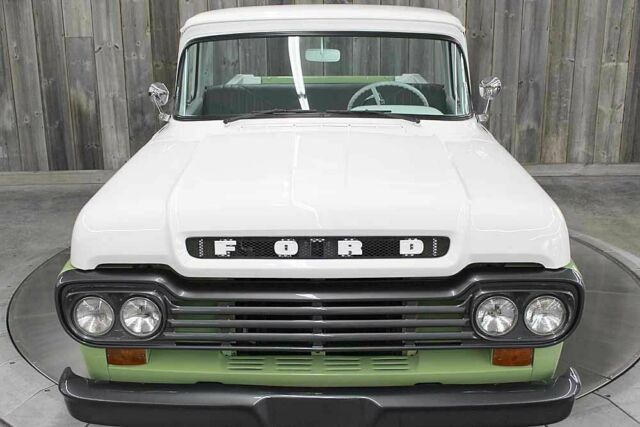 1959 White Ford F-100 RESTOMOD