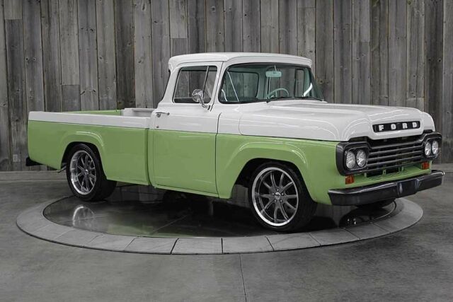 1959 White Ford F-100 RESTOMOD