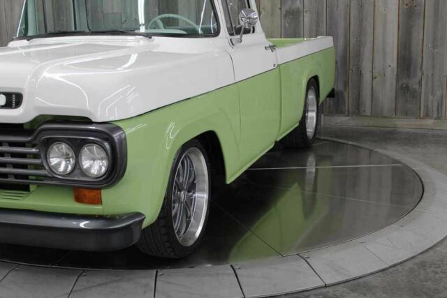 1959 White Ford F-100 RESTOMOD
