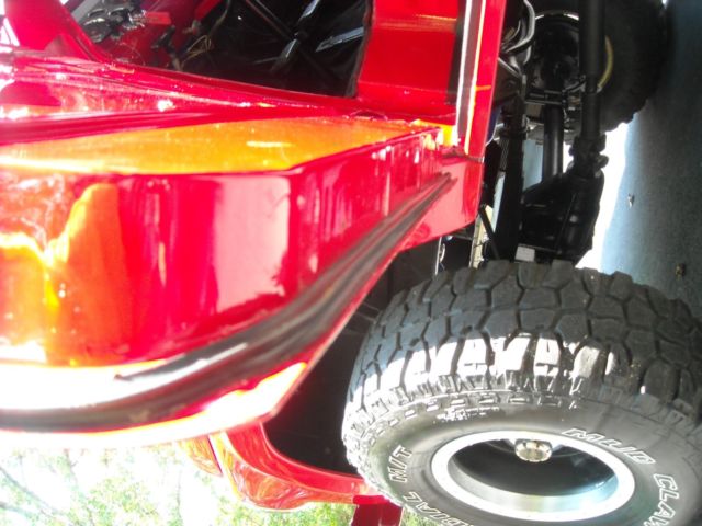 1959 Red Ford F-250 Standard Cab Pickup