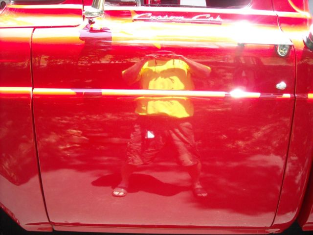 1959 Red Ford F-250 Standard Cab Pickup