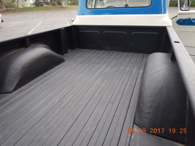 1959 Blue Ford F-100 Standard Cab Pickup