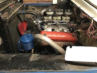 1959 Blue Ford F-100 Standard Cab Pickup