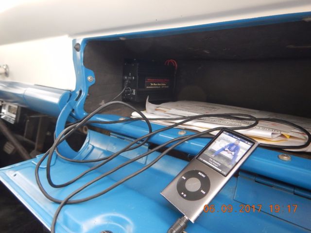 1959 Blue Ford F-100 Standard Cab Pickup