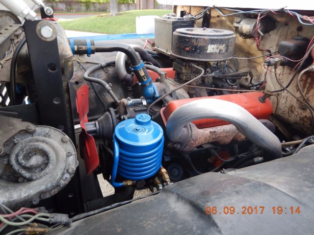 1959 Blue Ford F-100 Standard Cab Pickup