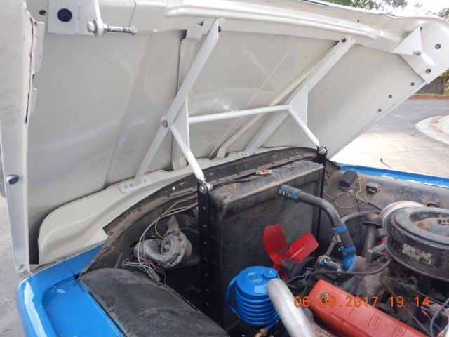 1959 Blue Ford F-100 Standard Cab Pickup