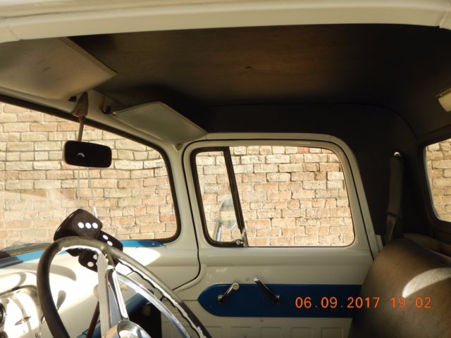 1959 Blue Ford F-100 Standard Cab Pickup