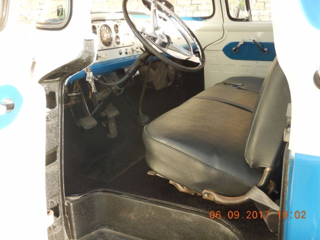 1959 Blue Ford F-100 Standard Cab Pickup