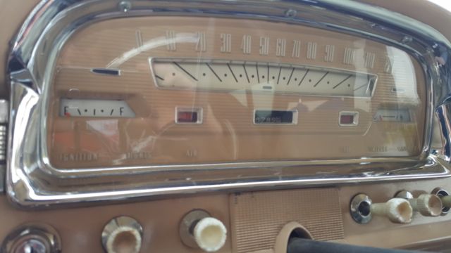 1959 Yellow Ford Fairlane Wagon