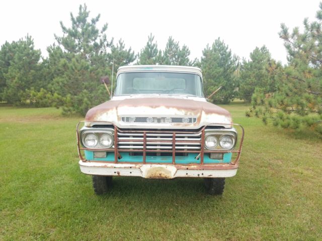 1959 Teal Ford Other Pickups
