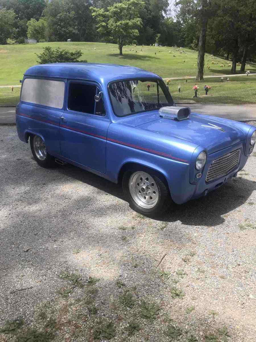 1959 Blue Ford Anglia