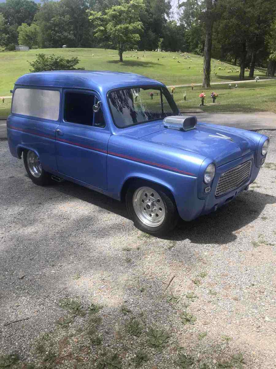 1959 Blue Ford Anglia