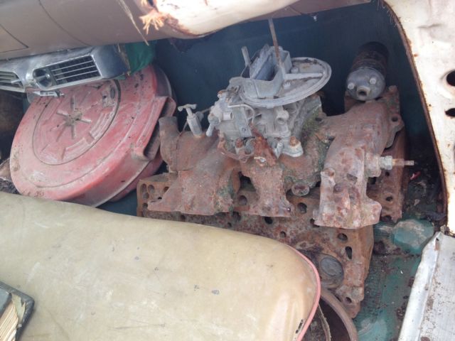 1959 White with Rust Patena Ford Other STATIONWAGON