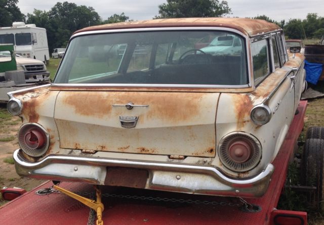 1959 White with Rust Patena Ford Other STATIONWAGON