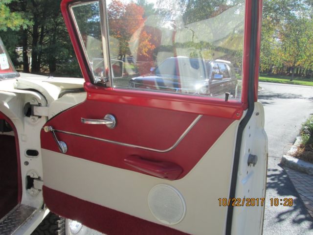 1959 White Ford Country Squire Wagon