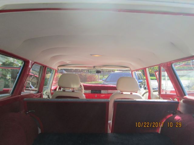 1959 White Ford Country Squire Wagon