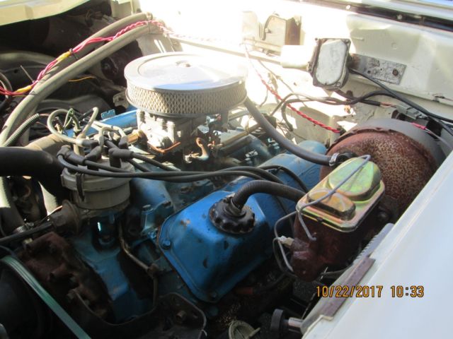 1959 White Ford Country Squire Wagon