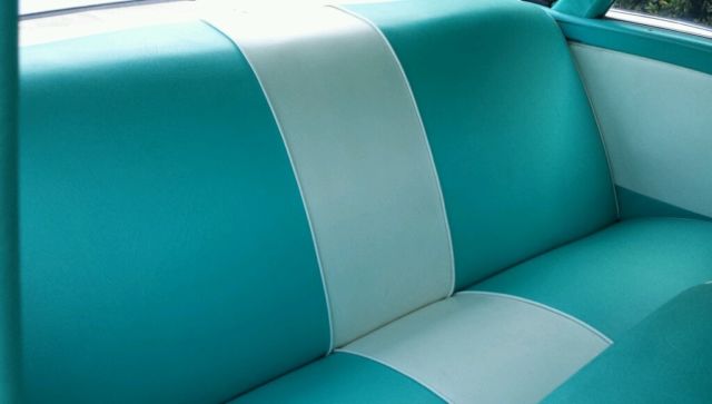 1959 Teal Ford Fairlane Coupe