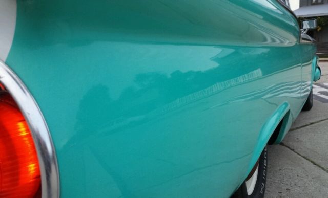 1959 Teal Ford Fairlane Coupe