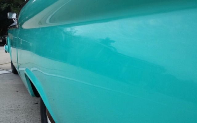1959 Teal Ford Fairlane Coupe