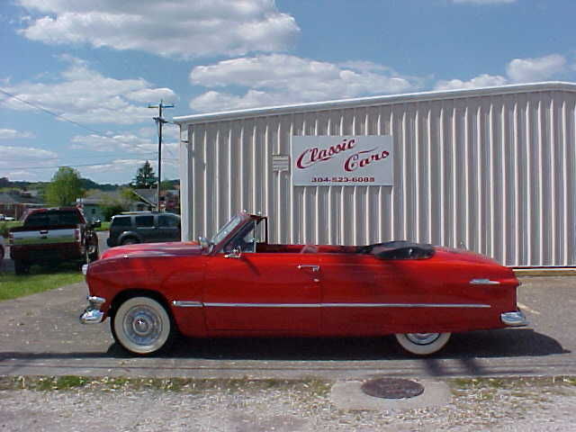 1950 Red Ford Other Convertible