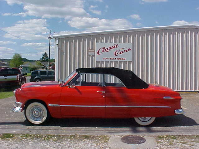 1950 Red Ford Other Convertible