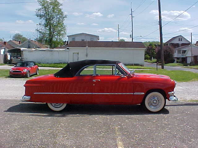 1950 Red Ford Other Convertible