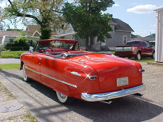 1950 Red Ford Other Convertible
