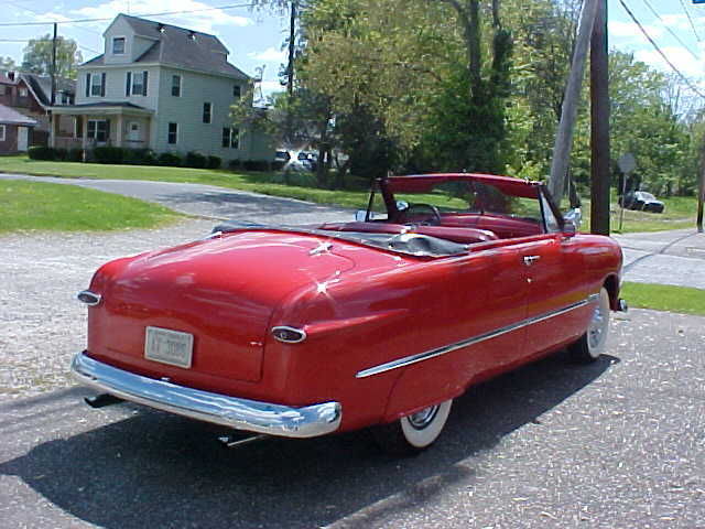 1950 Red Ford Other Convertible