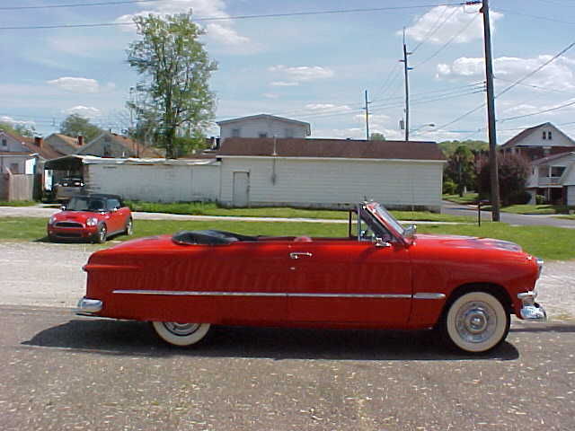 1950 Red Ford Other Convertible