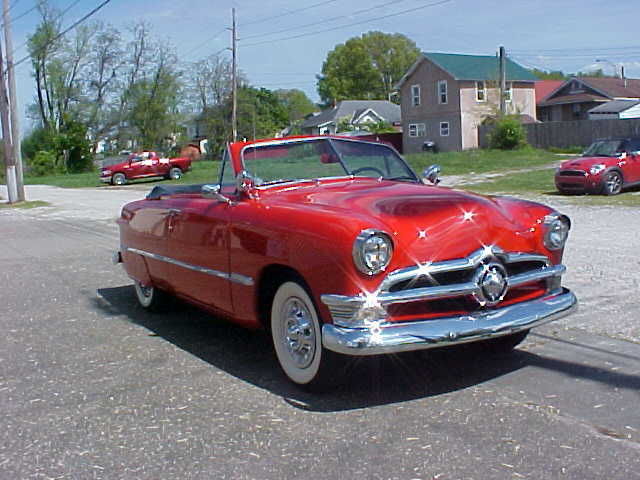 1950 Red Ford Other Convertible